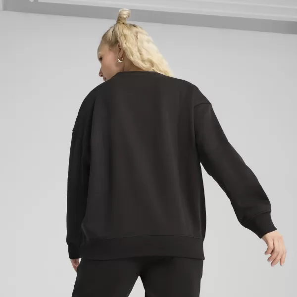  Damen Sweatshirt PUMA ESS OVERSIZED CREW FL 68540001 PUMA SCHWARZ 