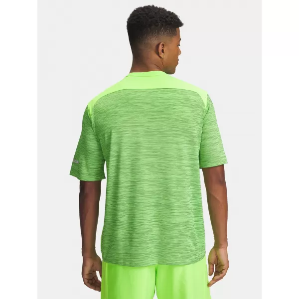  Herren-T-Shirt UNDER ARMOUR UA TECH UTILITY SS GRÜN 