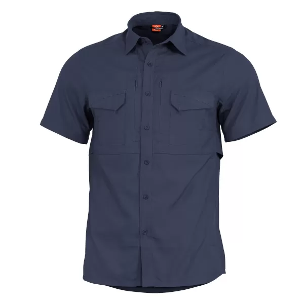  Herrenhemd PENTAGON PLATO SHIRT SHORT K02019 MITTERNACHTSBLAU 
