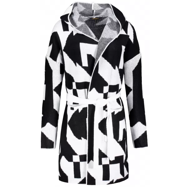  Damenpullover ALTISPORT GEMA SCHWARZ/WEIß 