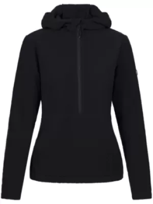 Fleece-Sweatshirt für Damen TRESPASS METRAYA SCHWARZ