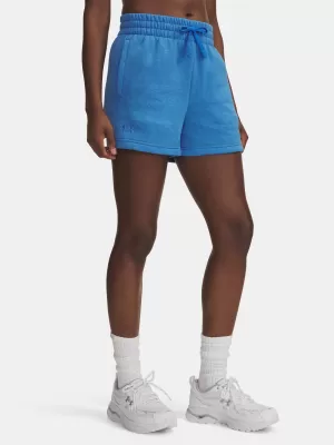 Damen-Shorts UNDER ARMOUR RIVAL FLEECE SHORT 1382723-402 BLAU
