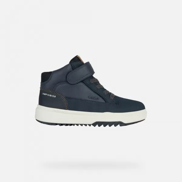  Stiefeletten für Jungen GEOX BUNSHEE B ABX DUNKELBLAU 