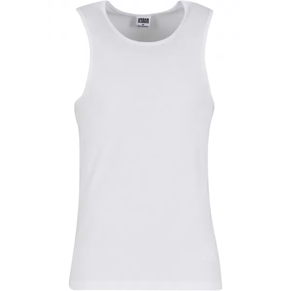  Herren-T-Shirt URBAN CLASSICS TB7650A WEIß/WEIß 