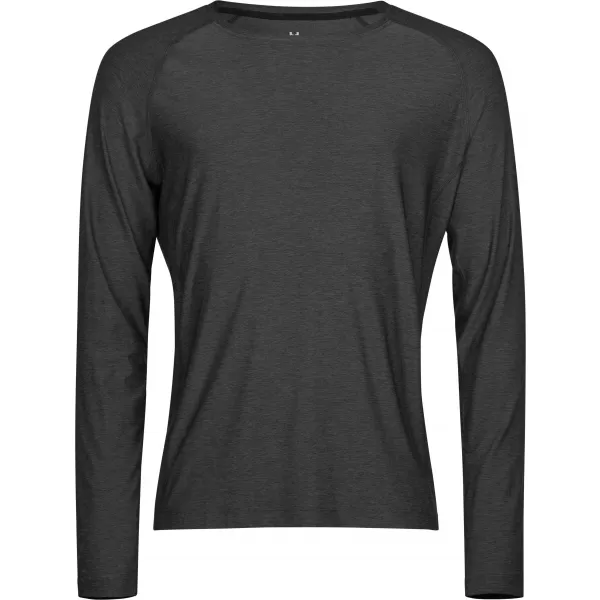  Herren-T-Shirt TEE JAYS | TJ 7022 SCHWARZE MELANGE 