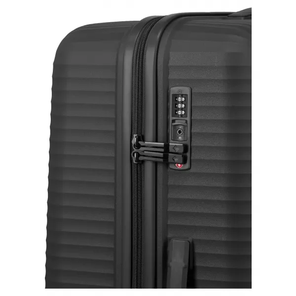  Koffer TRAVELITE Air Stripe L SCHWARZ 