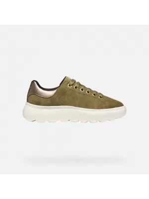 Damen-Sneaker GEOX SPHERICA EC4.1 G009311 KHAKI