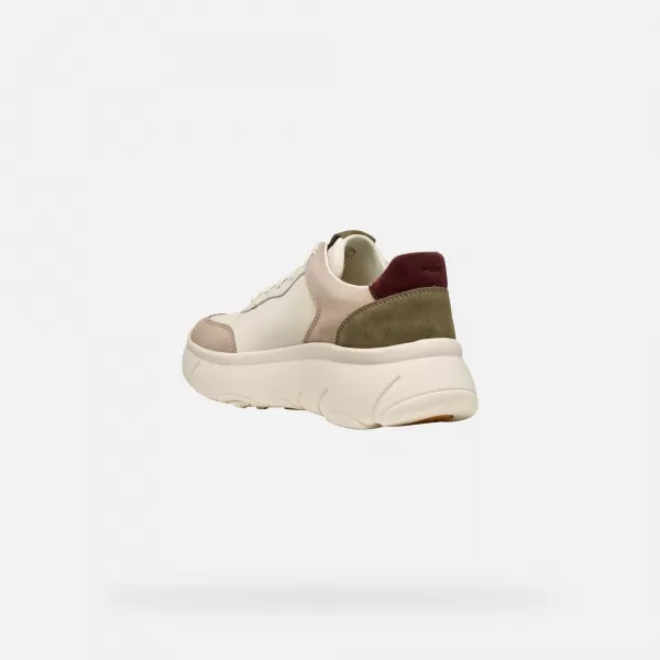  Damen-Sneaker GEOX NEBULA 2.0 G009658 CREMIG 