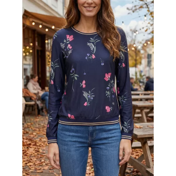  Damen-T-Shirt KIXMI VANESSA DUNKELBLAU 
