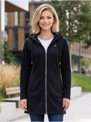 Damen-Sweatshirt ALTISPORT LIALA SCHWARZ