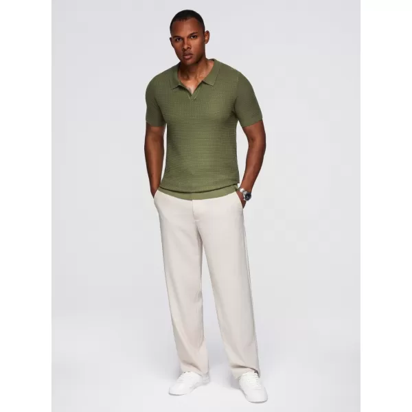 Herren t -Shirt OMBRE OM-POSS-0157 OLIVE 