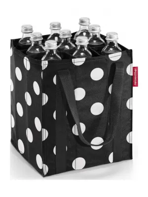 Tasche REISENTHEL BOTTLEBAG PUNKTE WEIß