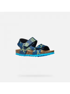 Sandalen für Jungen GEOX CHALKI BLAU