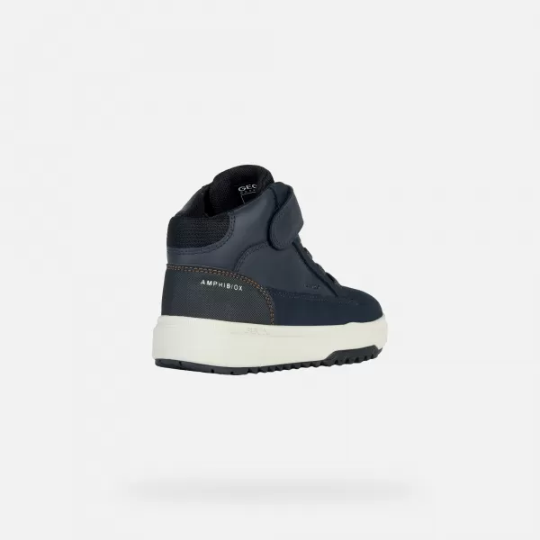  Stiefeletten für Jungen GEOX BUNSHEE B ABX DUNKELBLAU 