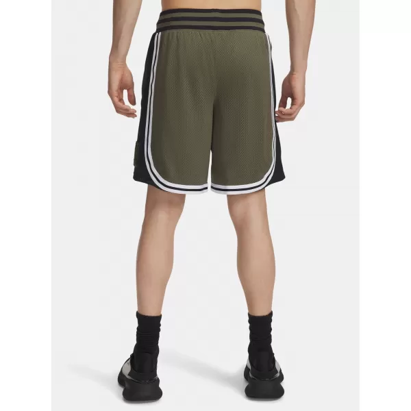  Herrenshorts UNDER ARMOUR UA M COURTSIDE SHORT 6004087-390 GRÜN 