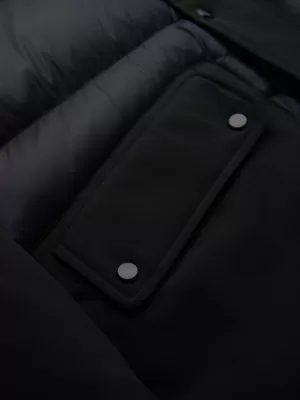 Jacke OMBRE OM-JALJ-0308 SCHWARZ