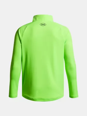 T-Shirt für Jungen UNDER ARMOUR UA TECH 2.0 1/2 ZIP 1363286-389 GRÜN