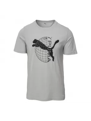 Hemd PUMA TECH GRAPHIC TEE 63219263 GRAUES ECHO