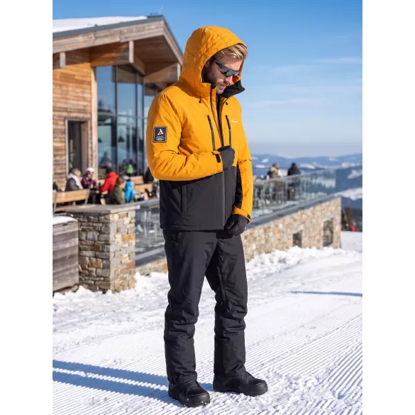  Herren-Winterjacke ALTISPORT GALLANT SENF 
