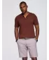 Herren t -Shirt OMBRE OM-POSS-0159 DUNKELBRAUN