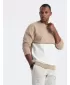 Herren-Sweatshirt OMBRE B1673 BEIGE