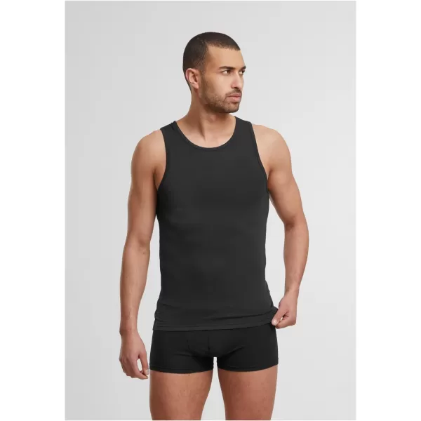  Herren-Tanktop URBAN CLASSICS TB7685B SCHWARZ/WEIß 