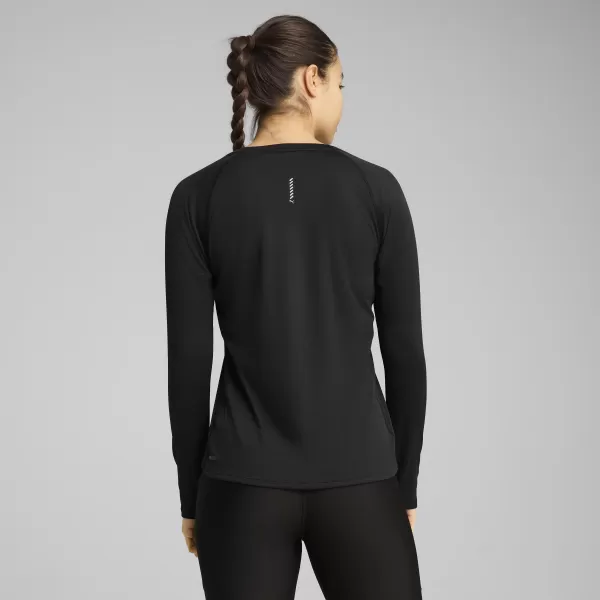  Hemd PUMA W RUN VELOCITY LONG SLEEVE (POLY) 52658101 PUMA SCHWARZ 
