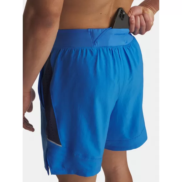  Herrenshorts UNDER ARMOUR UA LAUNCH PRO 2N1 7 SHORTS BLAU 