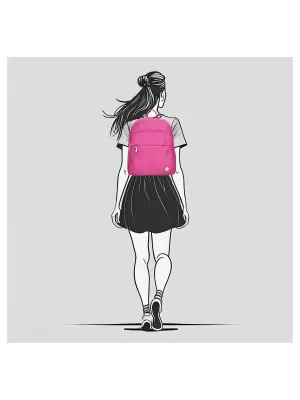 Rucksack ENRICO BENETTI SUZIE 66847 FUCHSIE