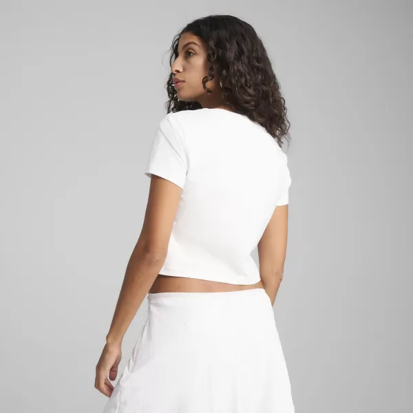  Hemd PUMA WARDROBE ESS BABY TEE 62974502 PUMA WEIß 