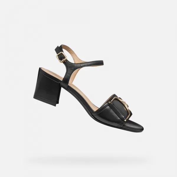  Damensandalen GEOX NEERAKLIA 50 SCHWARZ 
