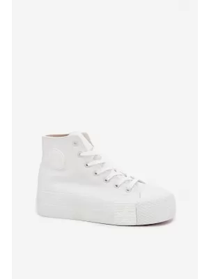 Damen-Sneaker BIG STAR RR274743 WEISS Big Star Shoes