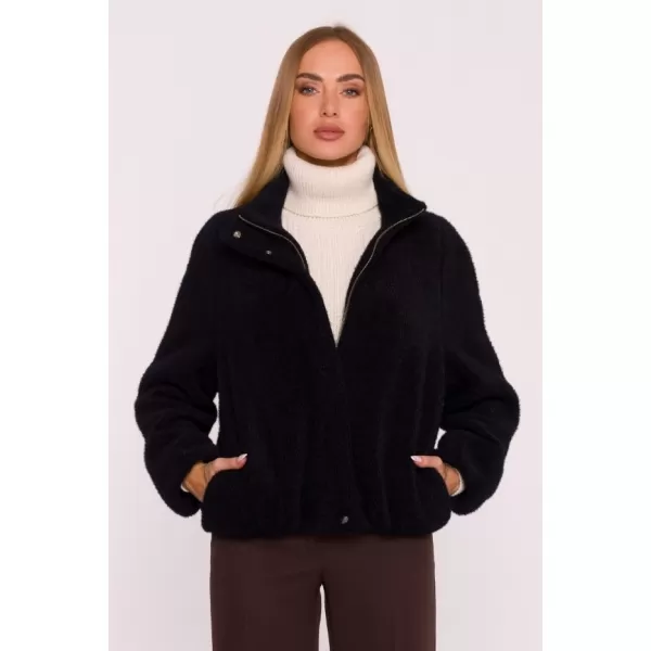  Damenmantel MOE M885 SCHWARZ 