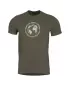 T-Shirt PENTAGON GLOBE T-SHIRT K09055 BRAUNGRAU