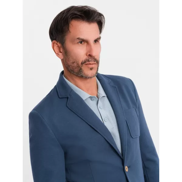  Jacke OMBRE OM-BLZB-0101 DUNKELBLAU 