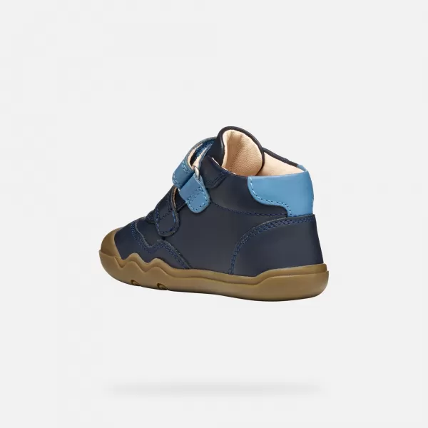  Jungen barfuß GEOX STEPPIEUP B565WC00085C0700 DUNKELBLAU 