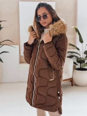 Damenjacke DSTREET TY4936 BRAUN