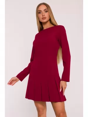 Kleid MOE M872 KASTANIENBRAUN