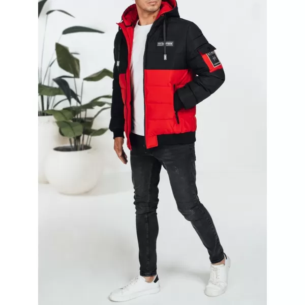  Jacke DSTREET TX5052 SCHWARZ/ROT 