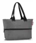 Handtasche REISENTHEL SHOPPER E1 TWIST SILBER