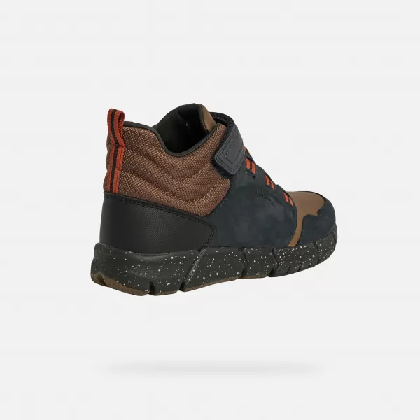  Stiefeletten für Jungen GEOX FLEXYPER BOY B ABX J949XA032FUC0948 SCHWARZ 