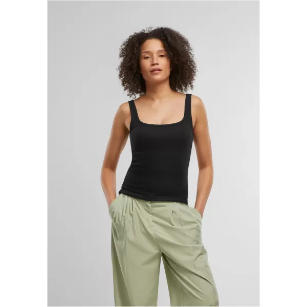  Damen-Tanktop URBAN CLASSICS TB7513A SCHWARZ/PUDERBLAU 