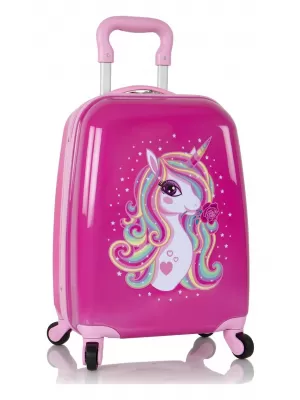 Koffer HEYS Kids 4w EINHORNROSE