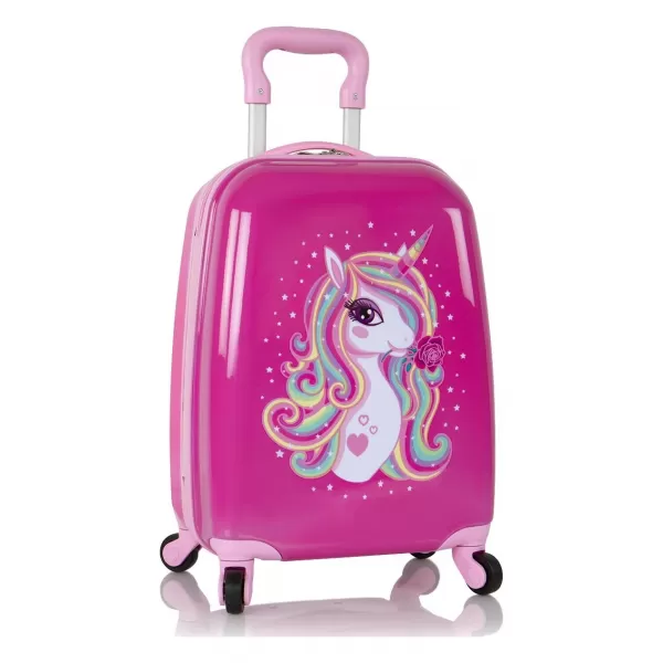  Koffer HEYS Kids 4w EINHORNROSE 