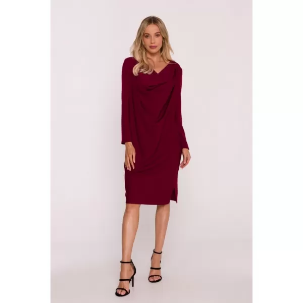  Kleid STYLOVE S428 KASTANIENBRAUN 