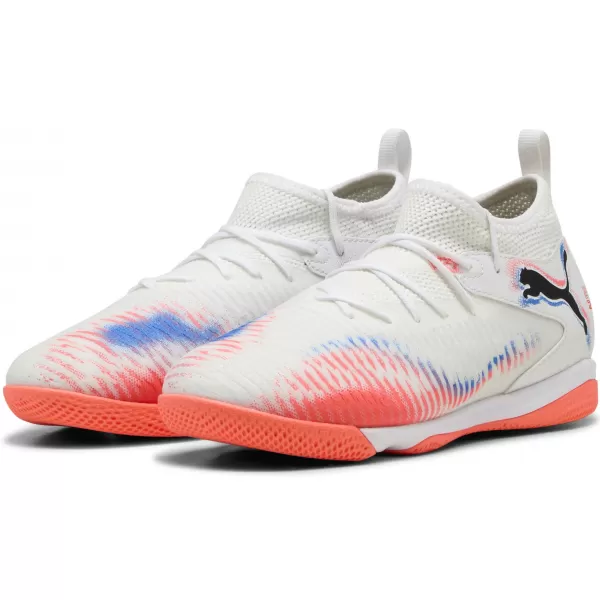  Babyschuhe PUMA FUTURE 8 MATCH IT + MID JR 10861701 WHITE/ WEIß/PUMA SCHWARZ/ROT LEUCHTEND 