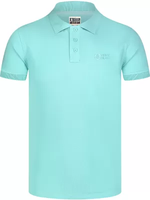 Herren t -Shirt mit einem Kragen NORDBLANC ETERNITY NBSMT8166 HELLBLAU
