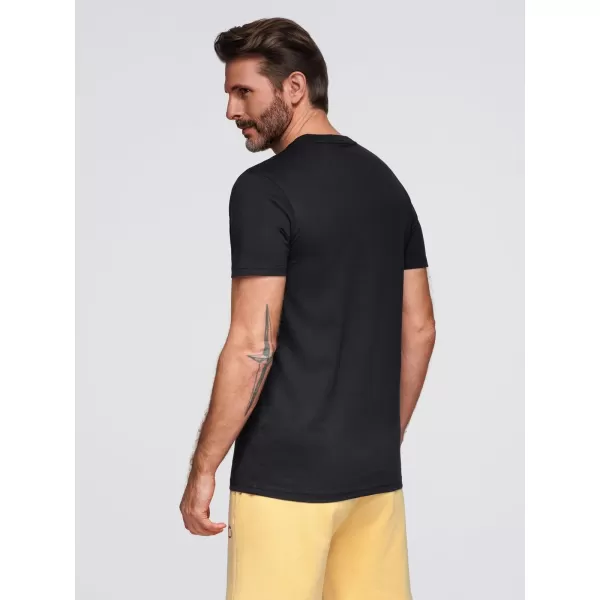  Hemd OMBRE OM-TSPT-0231 SCHWARZ 