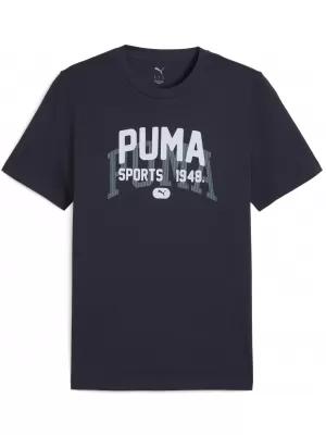 Hemd PUMA GRAPHIC VARSITY TEE 68803516 NEUE MARINE