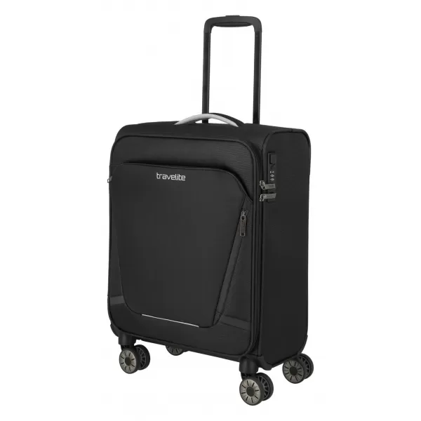  Koffer TRAVELITE JETPACK MULTI LIGHT 4 CABIN SCHWARZ 